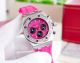 Copy Audemars Piguet Royal Oak Offshore 37mm SS Chronograph Pink Rubber Quartz Watch_th.jpg